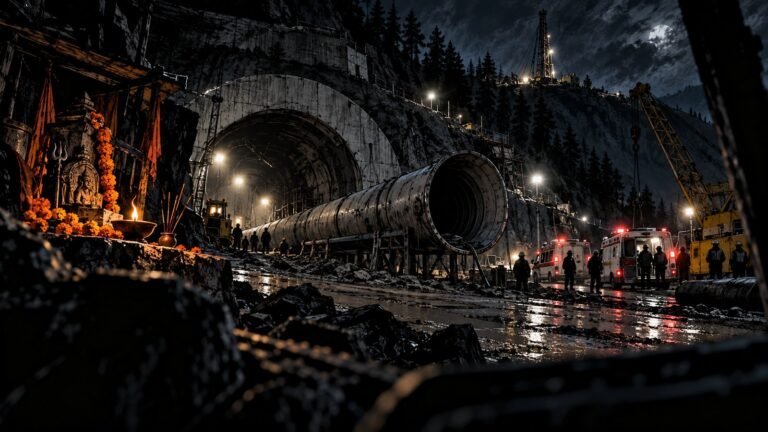 Silkyara Tunnel Collapse: 41 Men Trapped 17 Days, Freed by Rat-Hole Miners