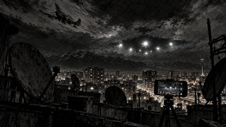 Lights Over Tehran: The 2026 UFO Video and the 1976 Jet Chase Fifty Years Before
